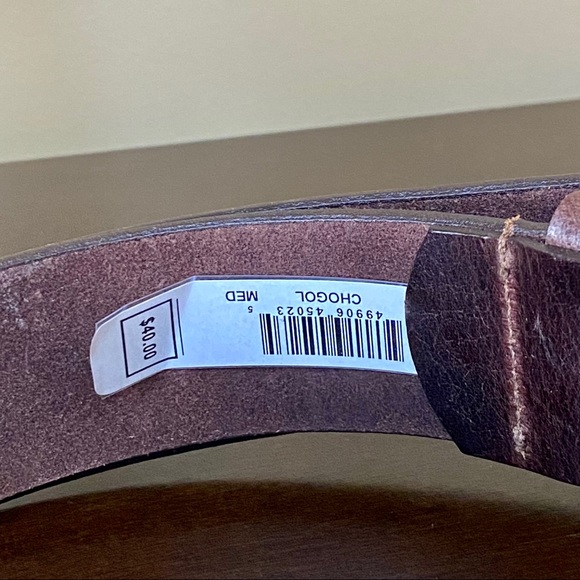 Guess Brown Leather Belt | M - Picture 3 of 6